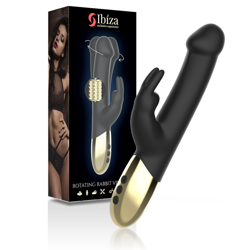 IBIZA - VIBRATEUR LAPIN ROTATIF IBIZA - VIBRATEUR LAPIN ROTATIF