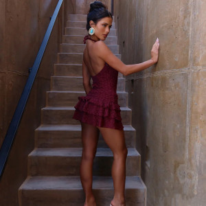 Robe sexy dos nu et décolletée