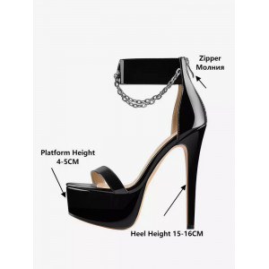 Sandales sexy à talons hauts