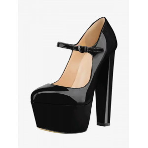 Escarpins à talons hauts et plateforme