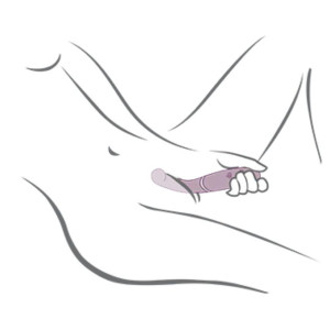 copy of ROCKS-OFF - VIBRATEUR ASSIS VIOLET RUBY GLOW