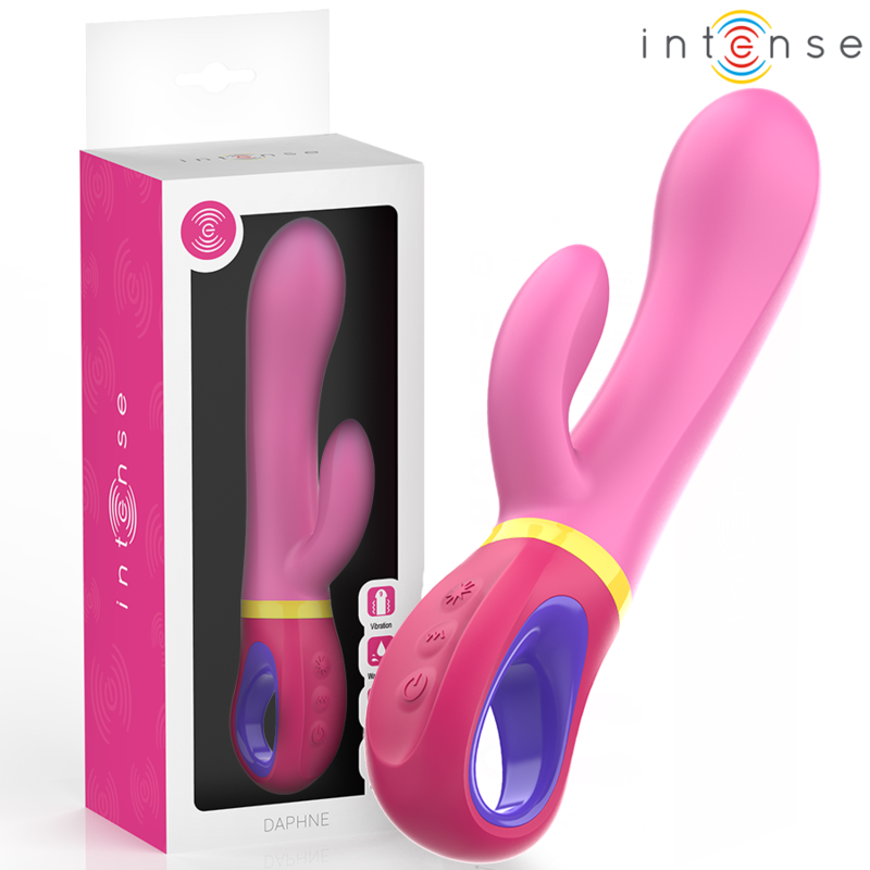 INTENSE - VIBRATEUR LAPIN ROSE DAPHNE INTENSE - VIBRATEUR LAPIN ROSE DAPHNE