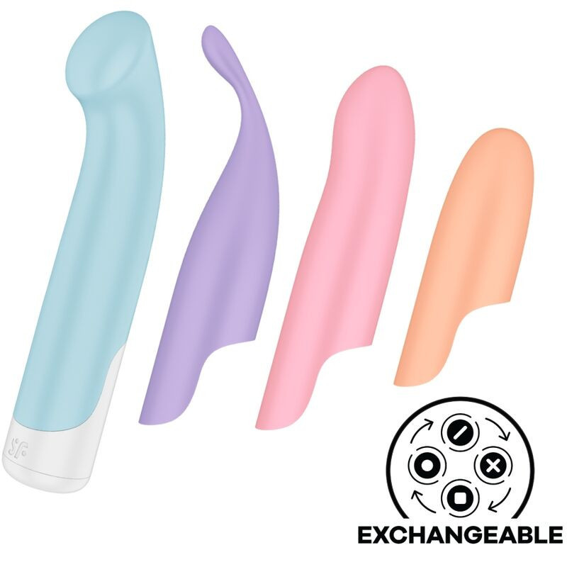SATISFYER - VIBRATEUR PROGRAMME 12 VIBRATIONS G-SPOT WAVE 4 GRIS FONCÉ SATISFYER - VIBRATEUR PROGRAMME 12 VIBRATIONS G-SPOT WAVE 4 GRIS FONCÉ