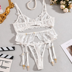 Ensemble de lingerie sexy - Blanc