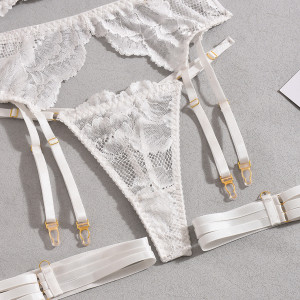 Ensemble de lingerie sexy - Blanc