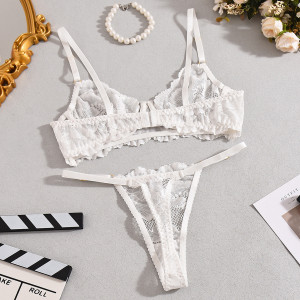 Ensemble de lingerie sexy - Blanc