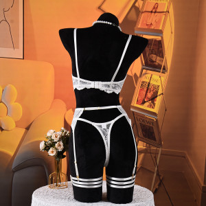 Ensemble de lingerie sexy - Blanc