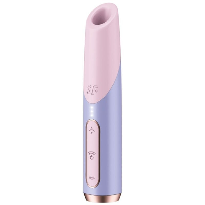 SATISFYER - BOLD KISS WAVE STIMULATEUR DE CLITORIS ROSE / VIOLET SATISFYER - BOLD KISS WAVE STIMULATEUR DE CLITORIS ROSE / VIOLET