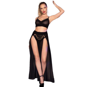 copy of CHILIROSE - CR 4857 ENSEMBLE HAUT ET PANTALON NOIR