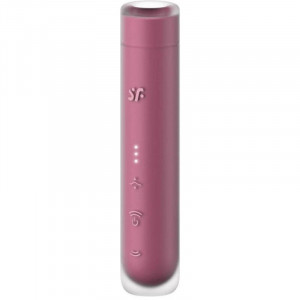 SATISFYER - STIMULATEUR DE CLITORIS FIRST KISS WAVE GARNET