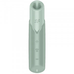 SATISFYER - STIMULATEUR DE CLITORIS NAUGHTY KISS WAVE AIGUE-MARINE