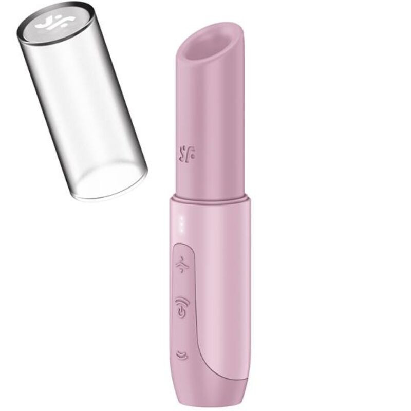 SATISFYER - STIMULATEUR DE CLITORIS SECRET KISS WAVE ROSE SATISFYER - STIMULATEUR DE CLITORIS SECRET KISS WAVE ROSE