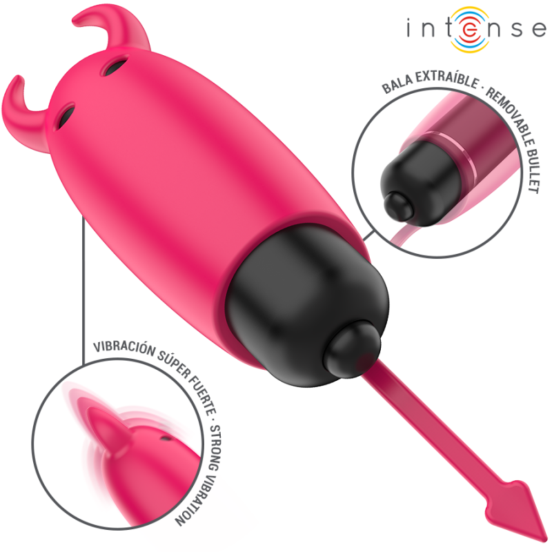 INTENSE - BALLE VIBRANTE ÉCARLATE RED DEMON INTENSE - BALLE VIBRANTE ÉCARLATE RED DEMON